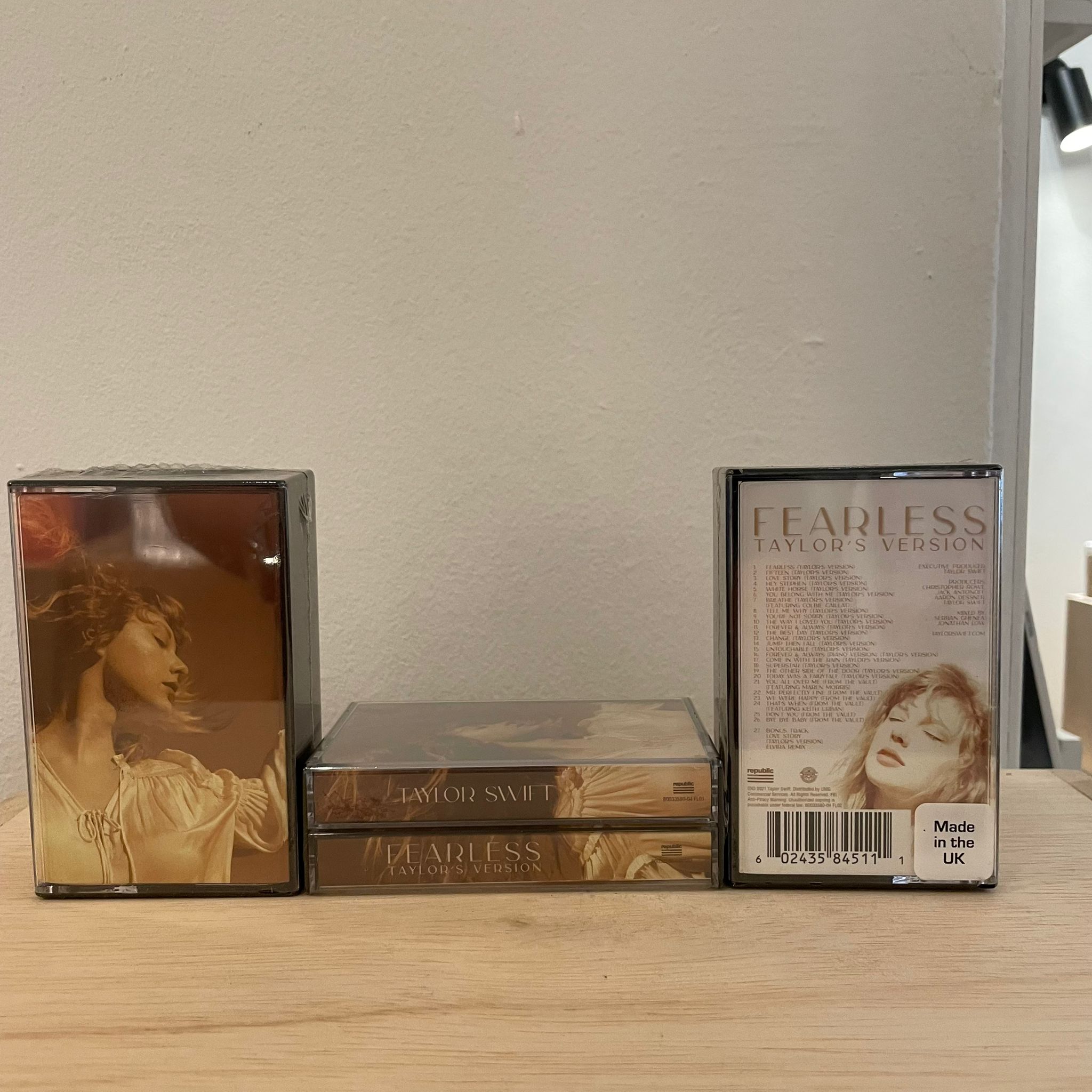 Taylor Swift – Fearless: Taylor's Version (Double Music Cassette) –  RetroCrates