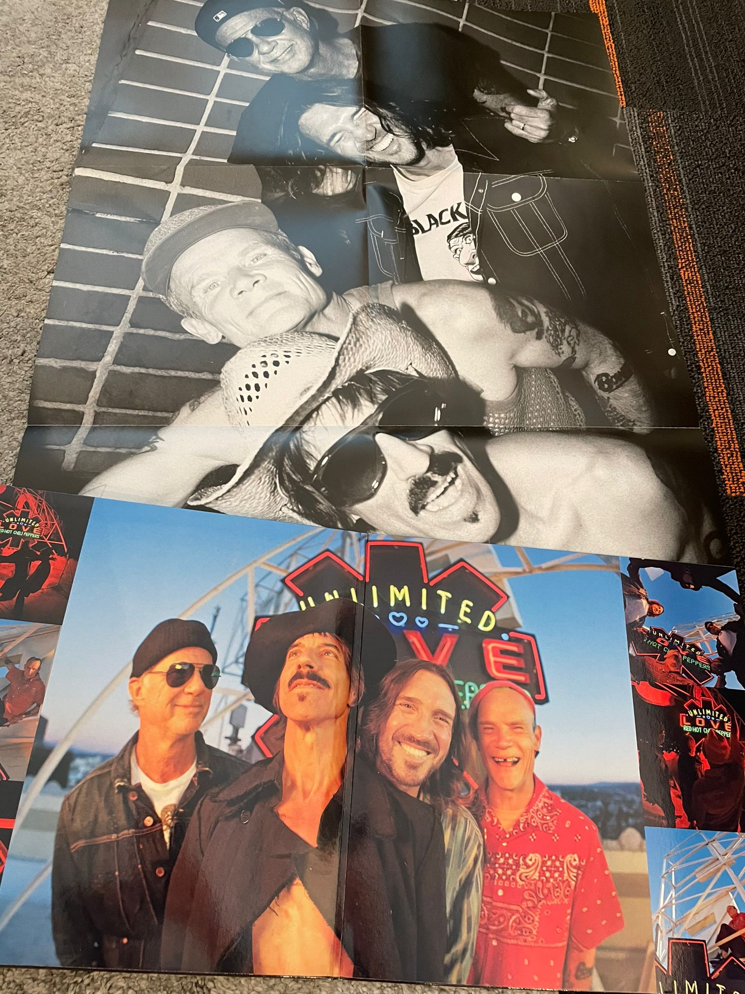 Red Hot Chili Peppers Unlimited Love Deluxe Gatefold with poster