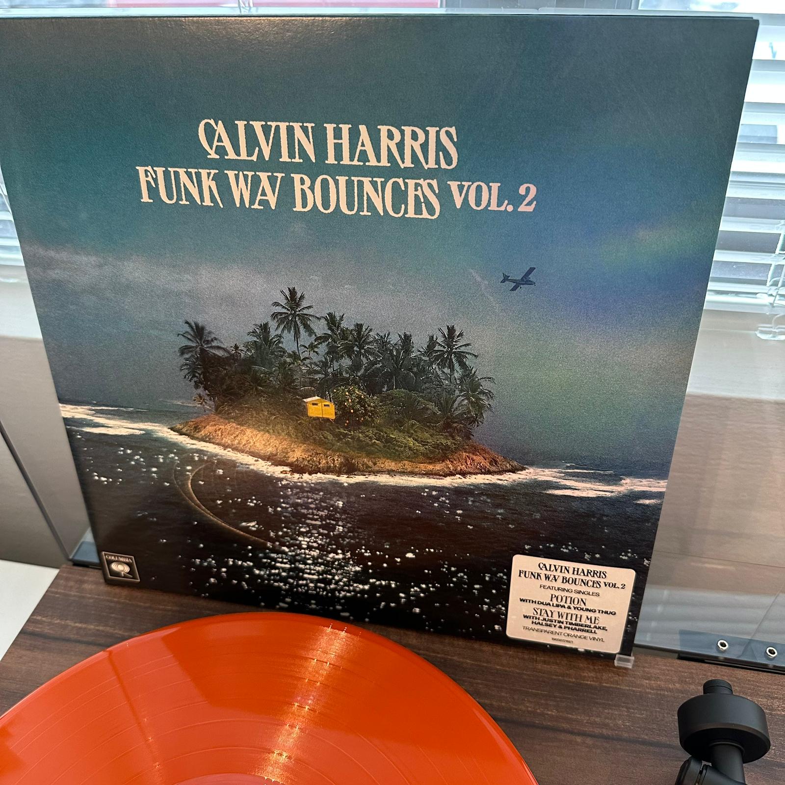 Calvin Harris Slide vinyl レコード レア盤 洋楽