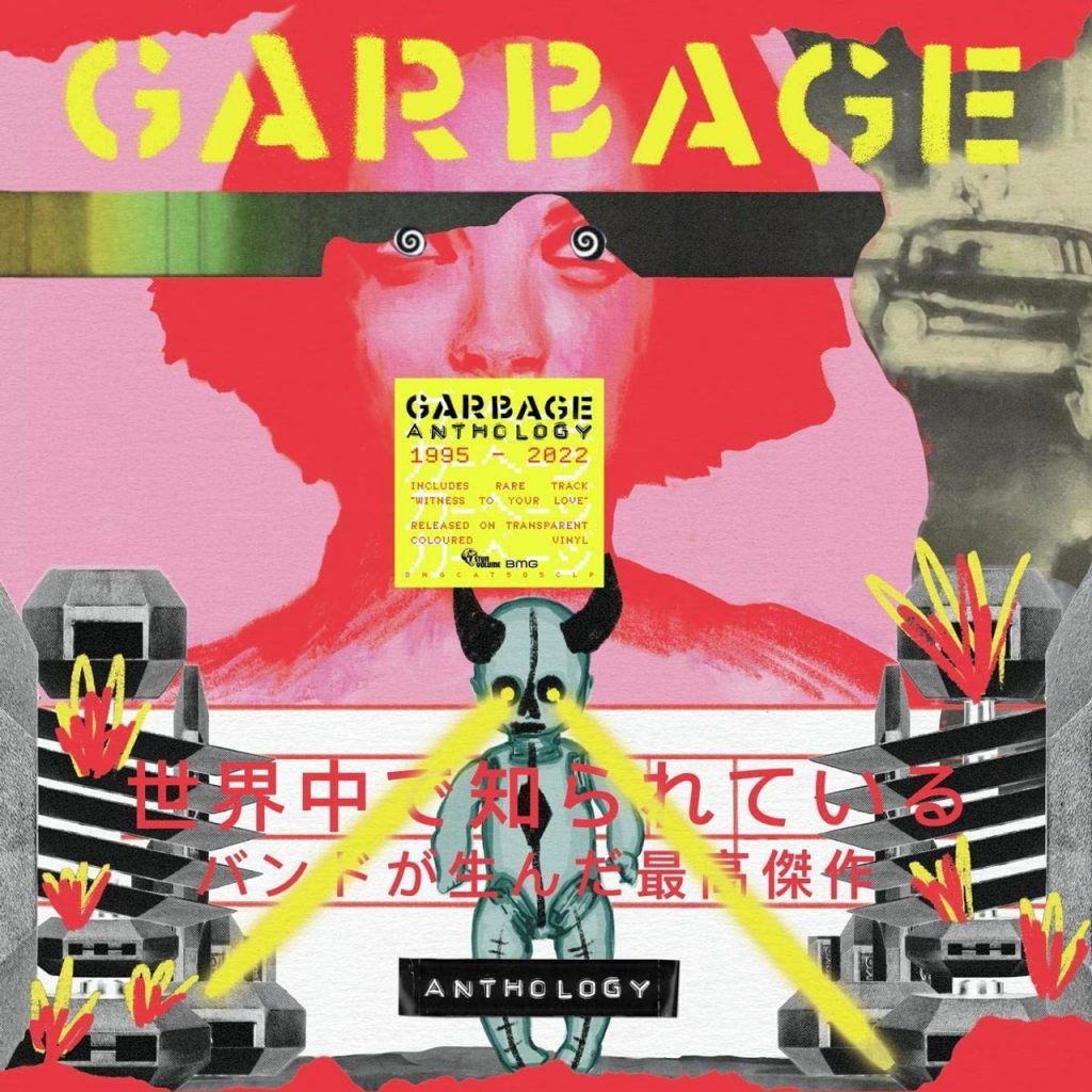 Garbage Anthology 1995 2022 Ltd Edn Transparent Yellow Vinyl 2LP garbage-anthology-1995-2022-ltd-edn-transparent-yellow-vinyl-2lp