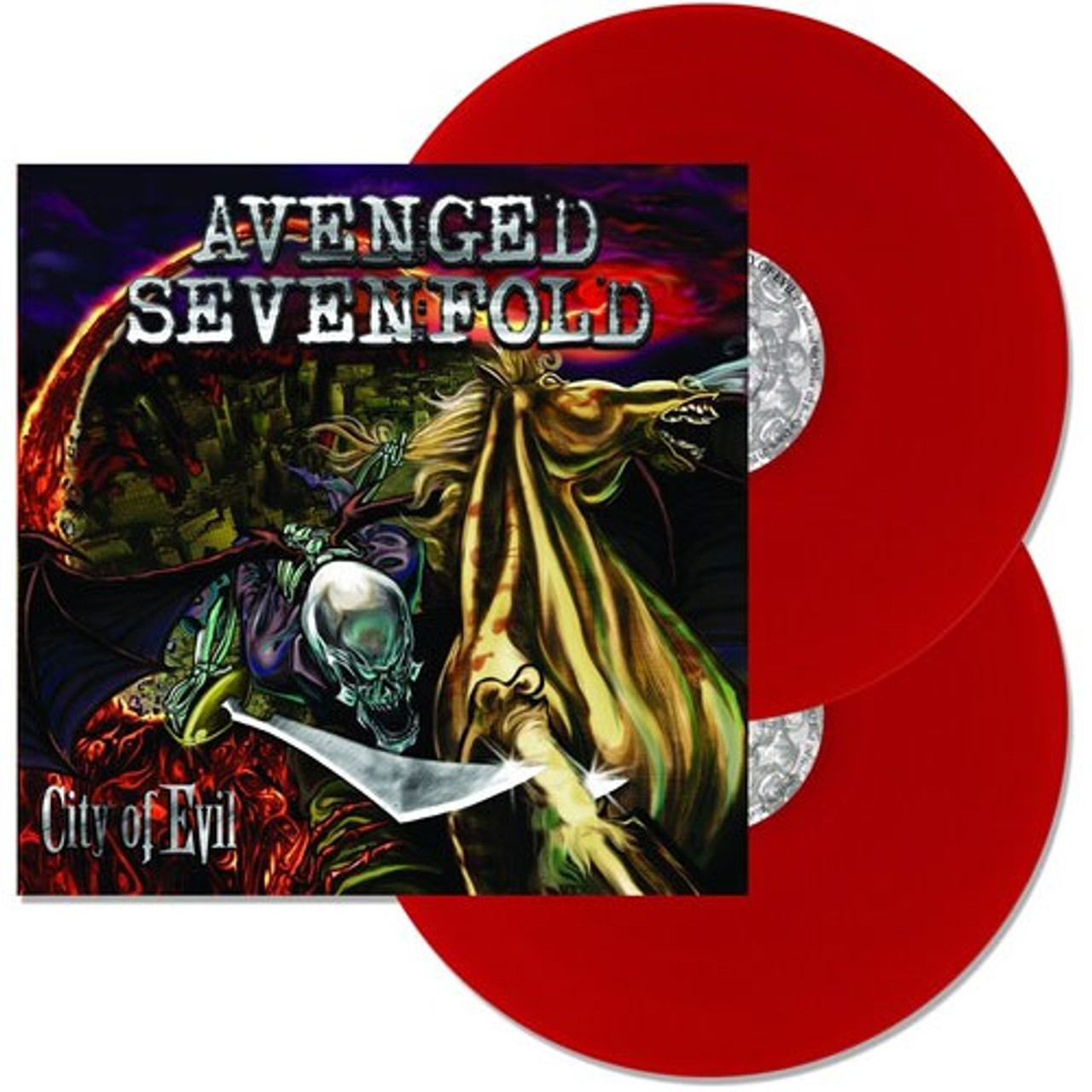 Avenged Sevenfold City Of Evil Ltd Edn Red Vinyl 2LP RetroCrates avenged-sevenfold-city-of-evil-ltd-edn-red-vinyl-2lp-retrocrates