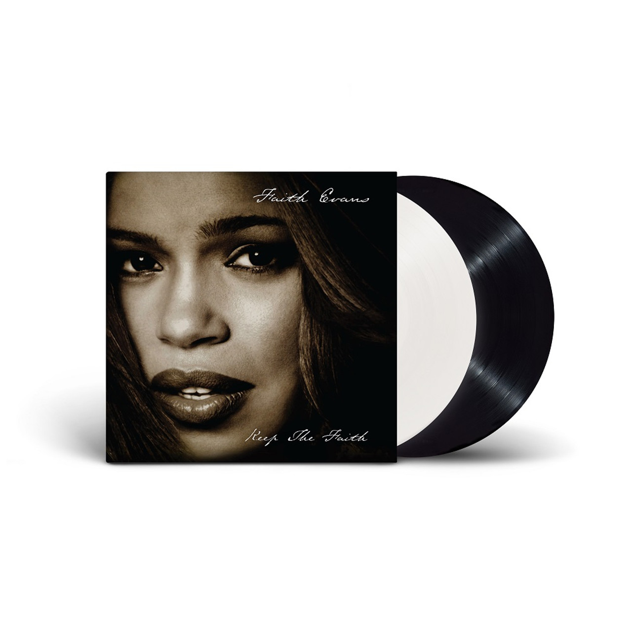 Faith Evans Keep the Faith (Ltd Edn Black & White Vinyl 2LP