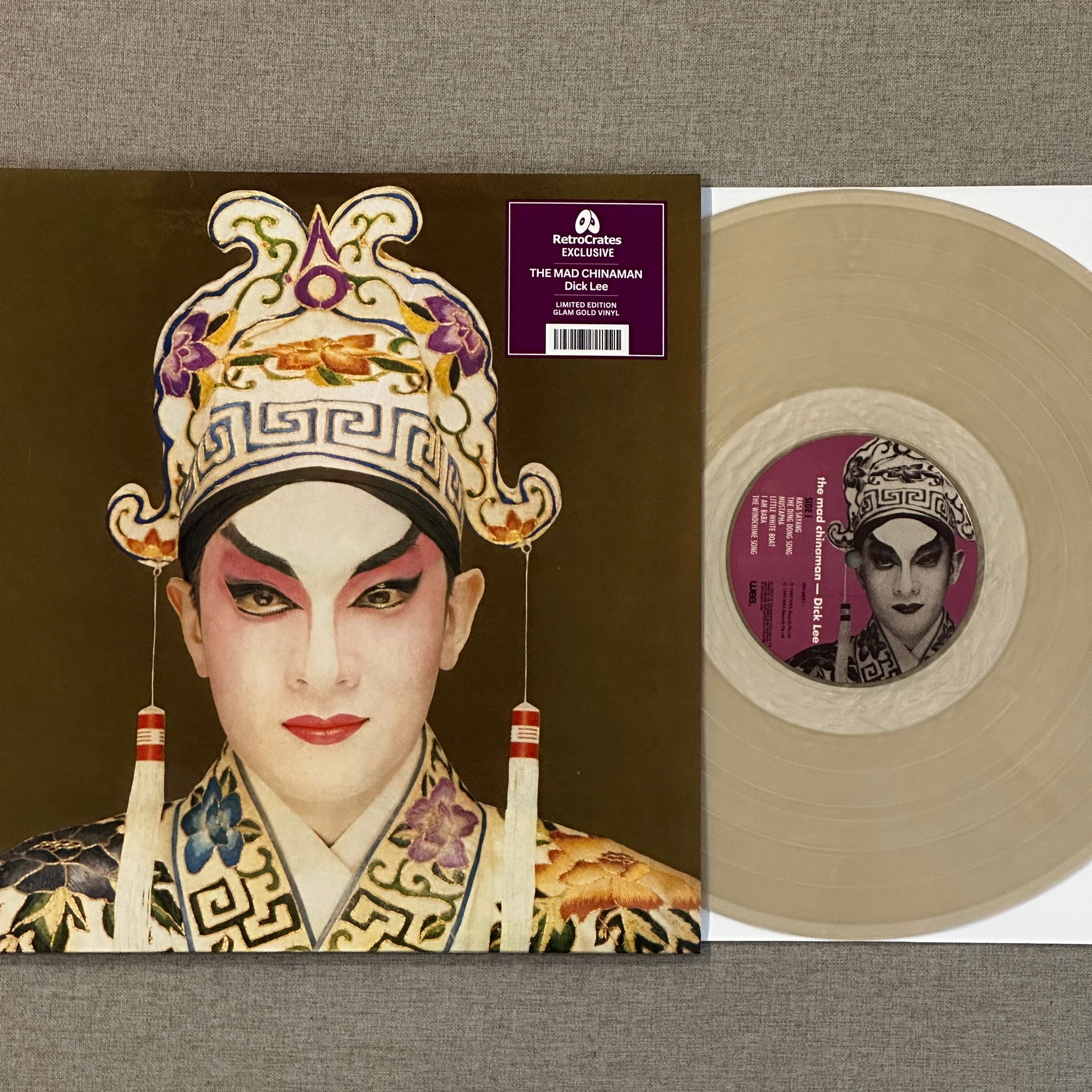 Dick Lee – The Mad Chinaman (Exclusive Glam Gold Vinyl LP